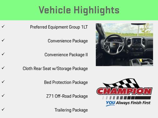 Summit White 2021 Chevrolet Silverado 1500 LT