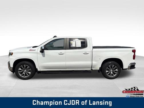 Summit White 2021 Chevrolet Silverado 1500 LT