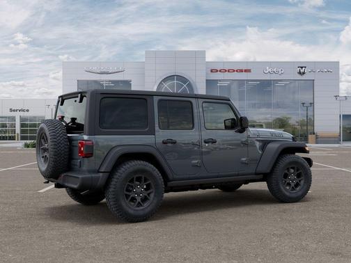 Gray 2026 Jeep Wrangler Sport