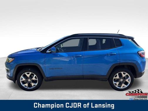 Laser Blue 2021 Jeep Compass Limited