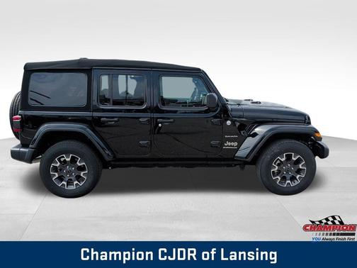 Black Clearcoat 2024 Jeep Wrangler Sahara