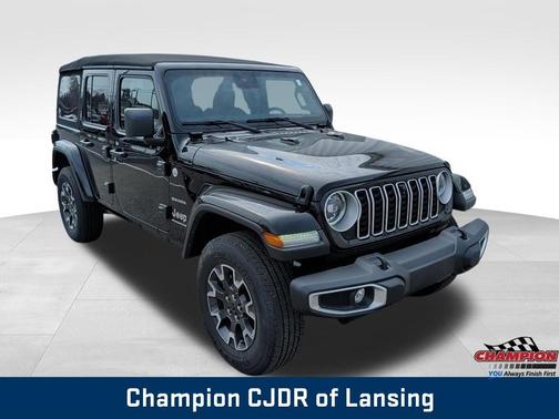 Black Clearcoat 2024 Jeep Wrangler Sahara