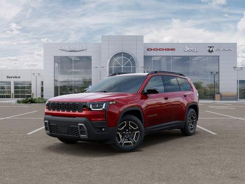 Red 2026 Jeep Cherokee Laredo