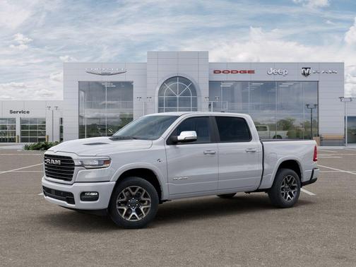 White 2026 RAM 1500 Laramie