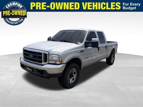 Silver 2004 Ford F-250 Lariat