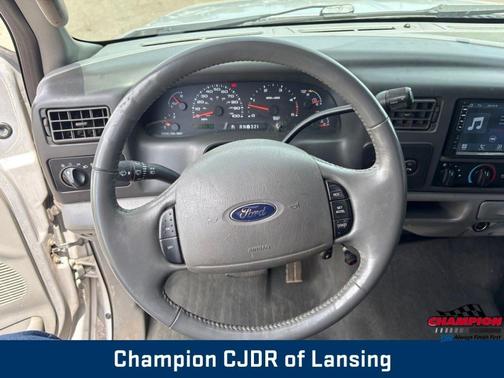 Silver 2004 Ford F-250 Lariat