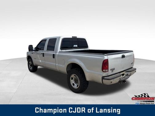 Silver 2004 Ford F-250 Lariat