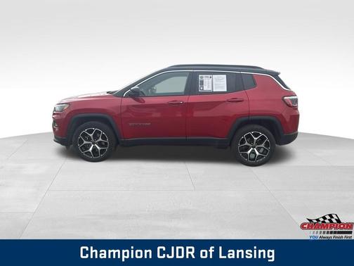 Red 2025 Jeep Compass Limited