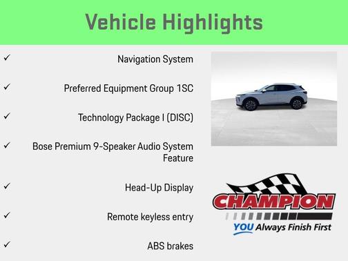 Summit White 2024 Buick Envision Preferred
