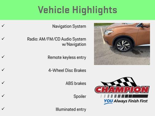 Pacific Sunset 2015 Nissan Murano Platinum