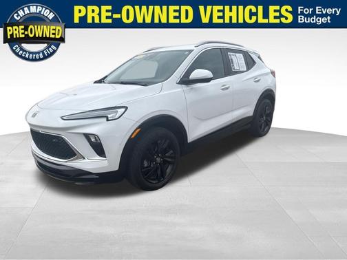 Summit White 2024 Buick Encore GX Sport Touring