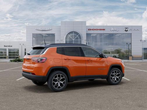 Orange 2026 Jeep Compass Limited