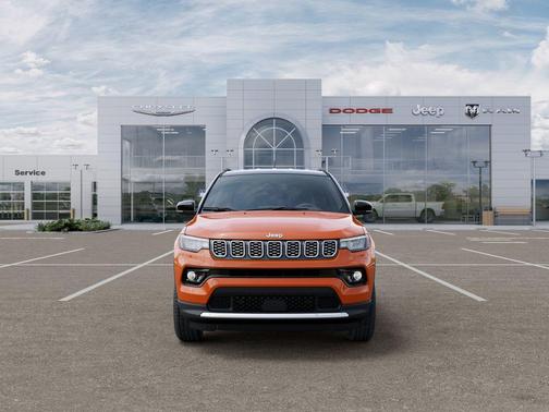 Orange 2026 Jeep Compass Limited