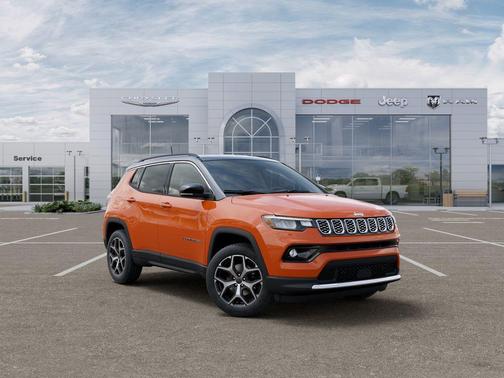 Orange 2026 Jeep Compass Limited