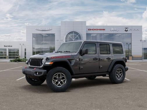 Gray 2026 Jeep Wrangler Rubicon