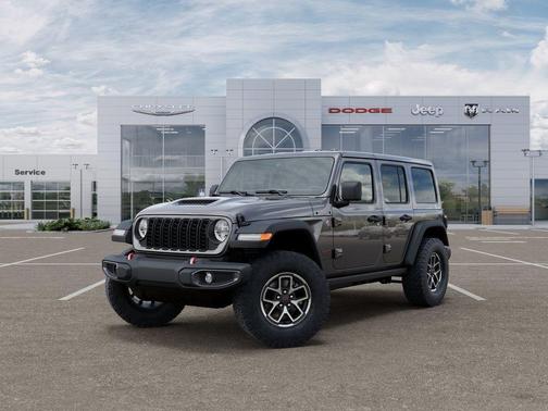 Gray 2026 Jeep Wrangler Rubicon