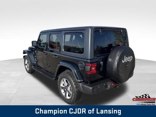 Black Clearcoat 2021 Jeep Wrangler Unlimited Sahara