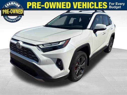 Blizzard Pearl 2022 Toyota RAV4 Hybrid Limited