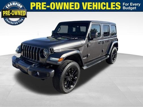 Granite Crystal Clearcoat Metallic 2021 Jeep Wrangler Unlimited Sahara Altitude