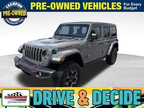 Sting Gray Clearcoat 2023 Jeep Wrangler Rubicon