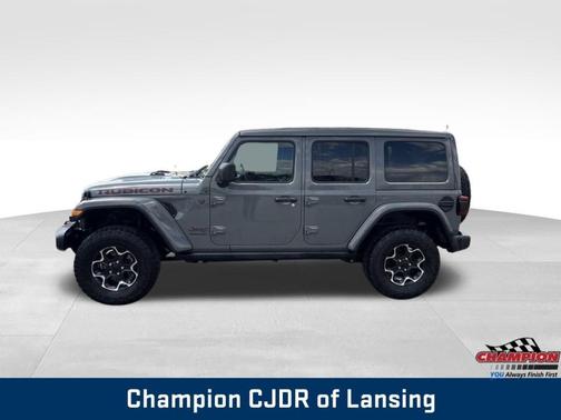 Sting Gray Clearcoat 2023 Jeep Wrangler Rubicon