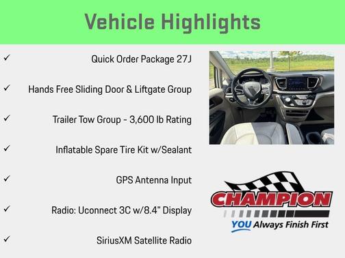 Bright White Clearcoat 2017 Chrysler Pacifica Touring-L Plus
