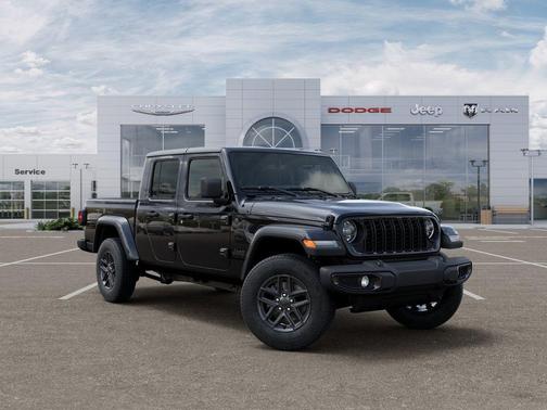 Black 2026 Jeep Gladiator Sport