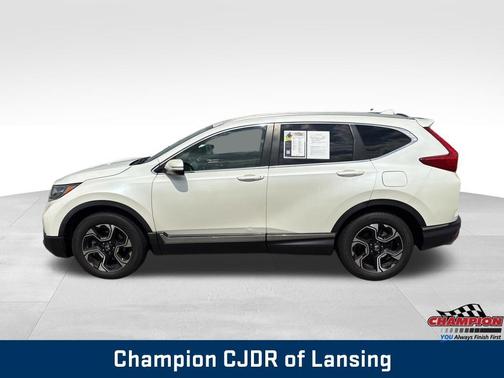 White 2017 Honda CR-V Touring