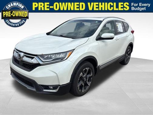 White 2017 Honda CR-V Touring