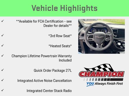 Diamond Black 2025 Chrysler Pacifica Select