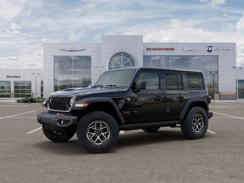Black 2026 Jeep Wrangler Rubicon