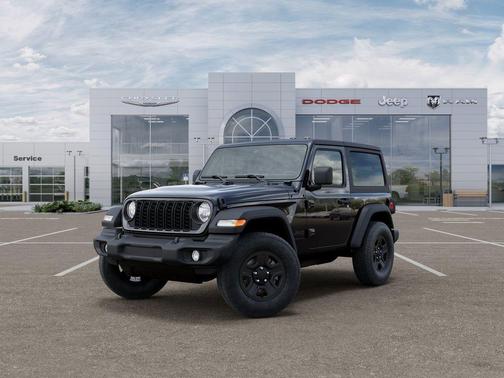 Black 2026 Jeep Wrangler Sport