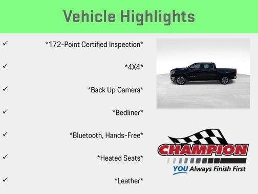 Diamond Black 2021 RAM 1500 Longhorn