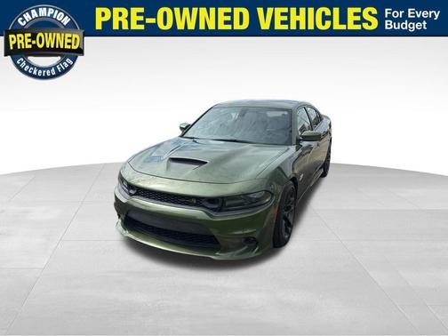 Green 2020 Dodge Charger Scat Pack