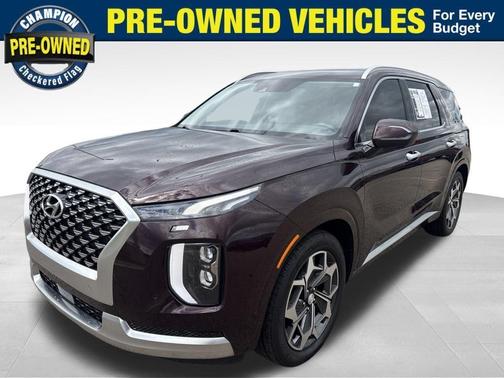 Burgundy 2021 Hyundai PALISADE Calligraphy