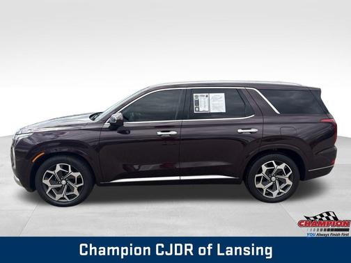 Burgundy 2021 Hyundai PALISADE Calligraphy
