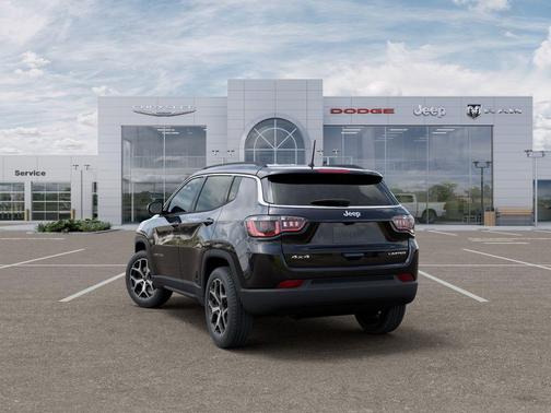 Black 2026 Jeep Compass Limited