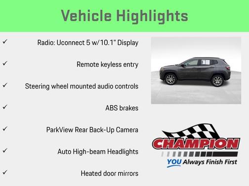 2022 Jeep Compass Latitude Lux