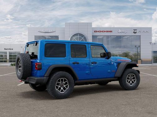 Blue 2026 Jeep Wrangler Rubicon