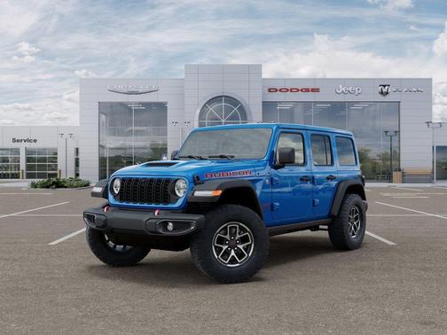 Blue 2026 Jeep Wrangler Rubicon
