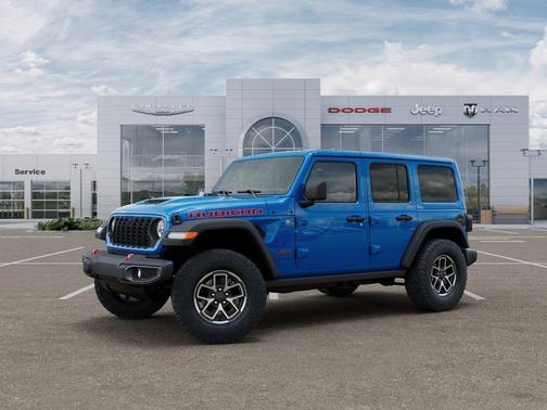 Blue 2026 Jeep Wrangler Rubicon