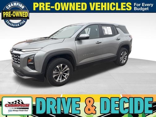 Sterling Gray Metallic 2025 Chevrolet Equinox LT