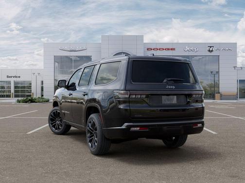 Black 2026 Jeep Grand Wagoneer Summit Obsidian