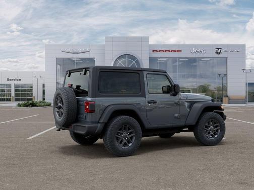 Gray 2026 Jeep Wrangler Sport