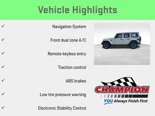 Bright White Clearcoat 2023 Jeep Wrangler Sahara