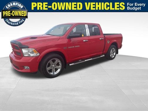 Flame Red Clearcoat 2012 RAM 1500 Sport