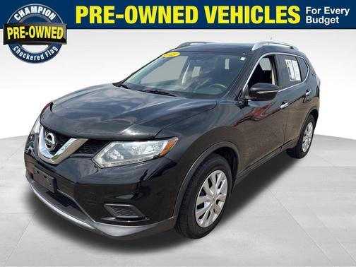 Super Black 2015 Nissan Rogue S