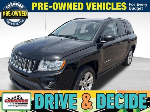 Black Clearcoat 2012 Jeep Compass Latitude