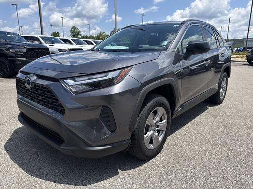 Magnetic Gray Metallic 2024 Toyota RAV4 Hybrid LE