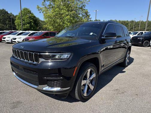 Diamond Black Crystal Pearlcoat 2021 Jeep Grand Cherokee L Limited